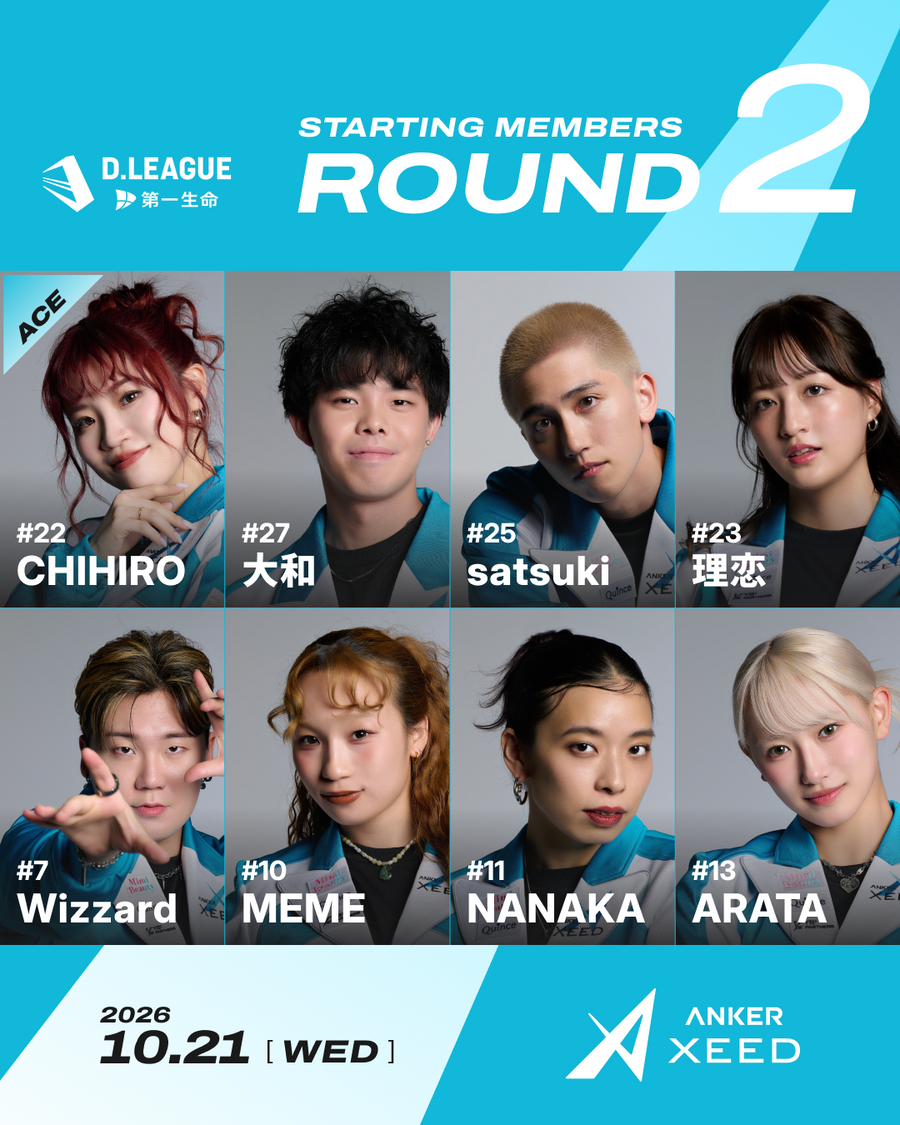 ［ROUND.2］ Starting Member公開！